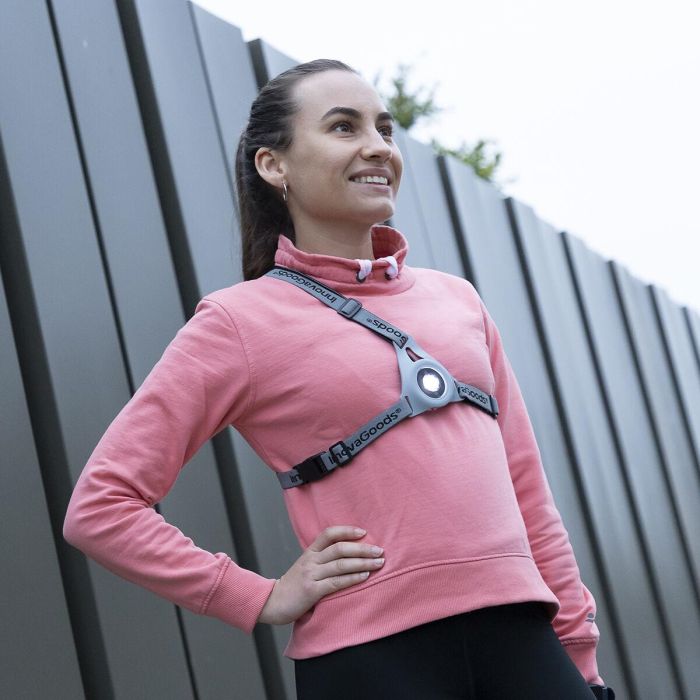 Arnés Deportivo con Luces LED Safelt InnovaGoods 7