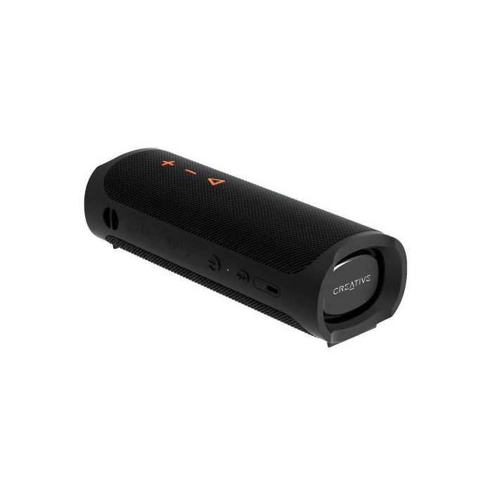 Creative Labs Altavoz Portátil MUVO Go Estéreo Negro 20W Bluetooth Inalámbrico para Móviles Android iOS SBC