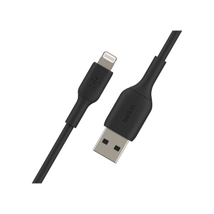 Belkin Cable Lightning a USB-A CAA001BT1MBK Boost Charge 1m Negro 3 Belkin Cable Lightning a USB-A CAA001BT1MBK Boost Charge 1m Negro 3