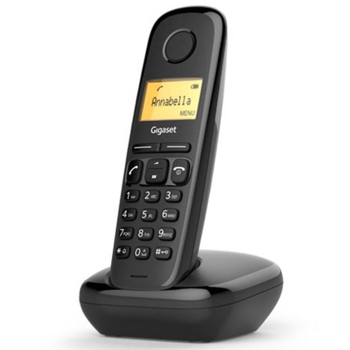 Gigaset L36852-H2802-D201 Teléfono Inalámbrico A170 Duo Negro 2