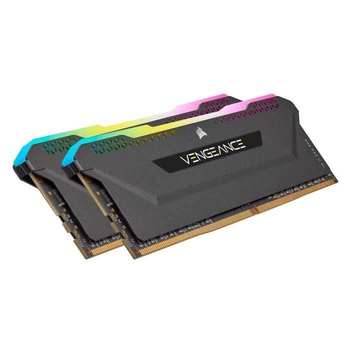 Corsair CMH16GX4M2Z3600C16 Vengeance RGB Pro Memoria DDR4 16GB (2x8GB) 3600MHz CL16 Corsair CMH16GX4M2Z3600C16 Vengeance RGB Pro Memoria DDR4 16GB (2x8GB) 3600MHz CL16