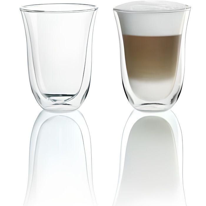 DELONGHI Set de 2 tazas Latte Macchiato - 22 cl DELONGHI Set de 2 tazas Latte Macchiato - 22 cl