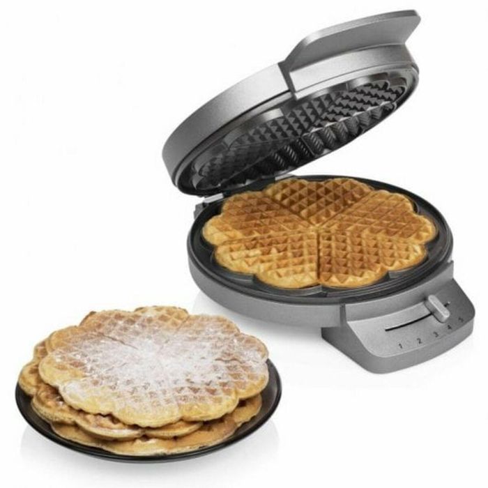 Gofrera Princess Princess 132380 1200 W Negro Plateado Acero 7 Gofrera Princess Princess 132380 1200 W Negro Plateado Acero 7