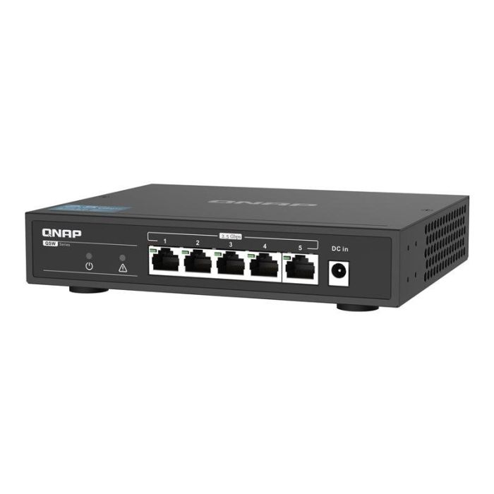 QNAP QSW-1105-5T Switch No Administrado 5 Puertos Gigabit Ethernet Negro 2 QNAP QSW-1105-5T Switch No Administrado 5 Puertos Gigabit Ethernet Negro 2