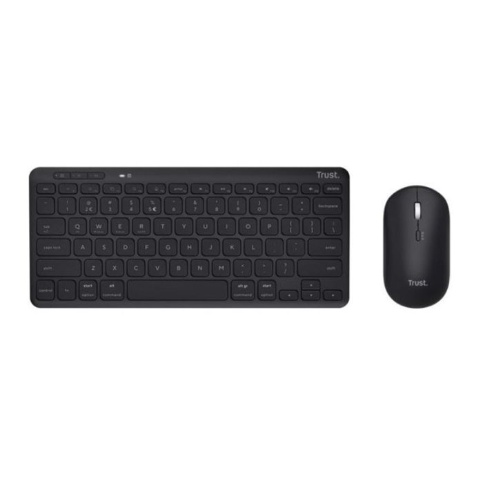 Trust Combo Teclado + Ratón Wireless Lrya Multidispositivo Recargables 1 Trust Combo Teclado + Ratón Wireless Lrya Multidispositivo Recargables 1