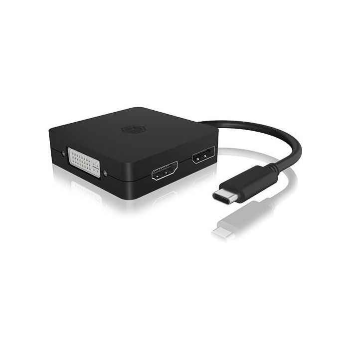 ICY BOX IB-DK1104-C USB-C 4-in-1 Video Adapter 1