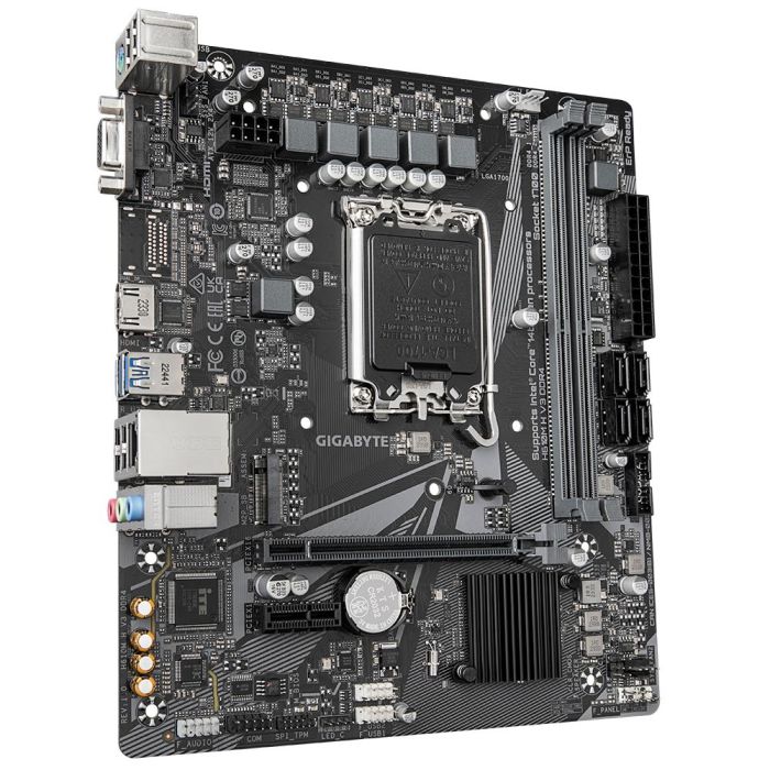 Gigabyte 9MH61MH3-00-10 Placa Base Micro ATX Intel H610 LGA1700 DDR4 3200 PCIe 4.0 para Intel Core 14º/13º/12º Gen 2 Gigabyte 9MH61MH3-00-10 Placa Base Micro ATX Intel H610 LGA1700 DDR4 3200 PCIe 4.0 para Intel Core 14º/13º/12º Gen 2
