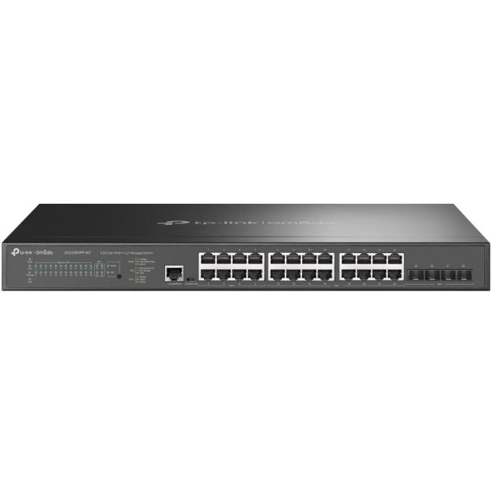 TP-Link SG3428XPP-M2 Switch Omada 24 puertos PoE++ y 4 puertos SFP+ Gestionado en Rack