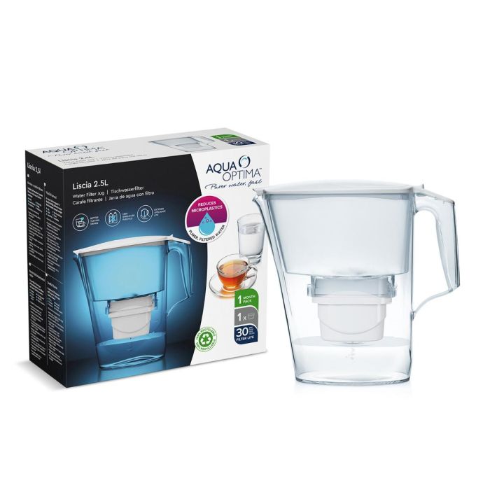 Aqua Optima Jarra Agua con Filtro Liscia Evolve 2,5 L Bicolor Plástico Mate 2 Aqua Optima Jarra Agua con Filtro Liscia Evolve 2,5 L Bicolor Plástico Mate 2