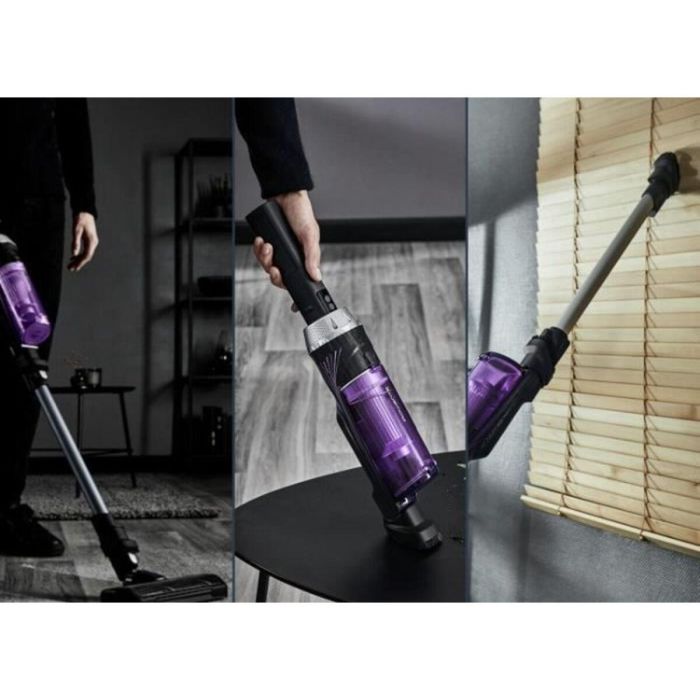 Rowenta x-nano vacío de escoba inalámbrica, autonomía 40 min, luz, convertible en aspiradora de mano, carga de pared, yy5074fe 4 Rowenta x-nano vacío de escoba inalámbrica, autonomía 40 min, luz, convertible en aspiradora de mano, carga de pared, yy5074fe 4