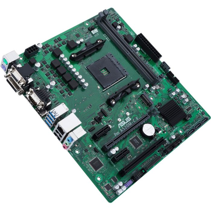 ASUS A520M-C II/CSM Placa Base AMD A520 Socket AM4 micro ATX para Ryzen, 64GB DDR4 2 ASUS A520M-C II/CSM Placa Base AMD A520 Socket AM4 micro ATX para Ryzen, 64GB DDR4 2