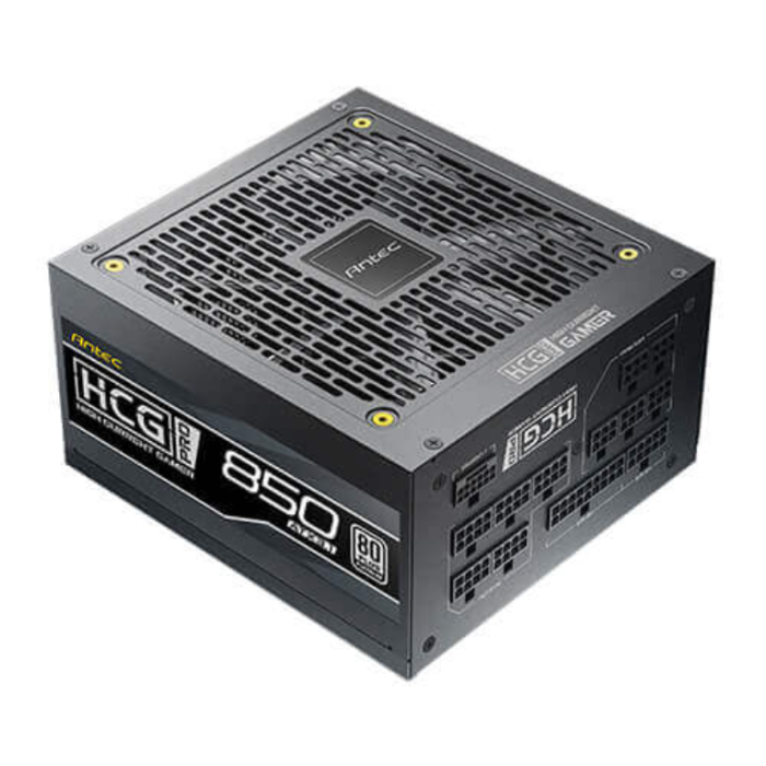 Antec HCG850 PRO HIGH CURRENT GAMER Unidad de Fuente de Alimentación 850W 80 PLUS Platinum ATX 3.1 Negro Antec HCG850 PRO HIGH CURRENT GAMER Unidad de Fuente de Alimentación 850W 80 PLUS Platinum ATX 3.1 Negro
