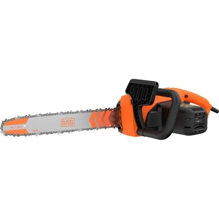 Motosierra con cable - BLACK+DECKER - BECS2245-QS - 2200W - 45 cm - Tensor de cadena sin herramientas Motosierra con cable - BLACK+DECKER - BECS2245-QS - 2200W - 45 cm - Tensor de cadena sin herramientas