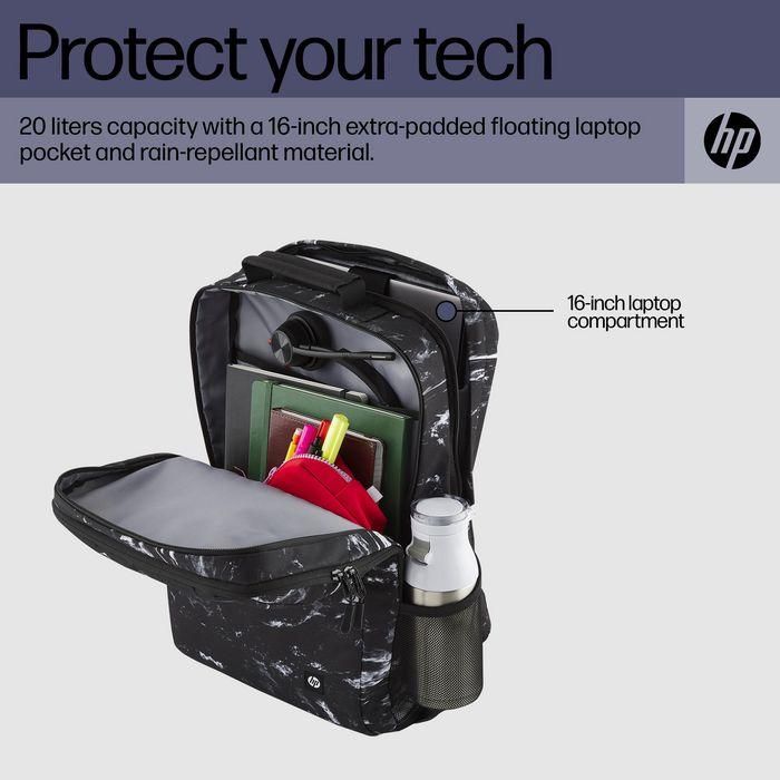 HP Campus XL Marble Stone Backpack - Mochila Antirrobo con Cremallera Bloqueable y Material Repelente al Agua 5 HP Campus XL Marble Stone Backpack - Mochila Antirrobo con Cremallera Bloqueable y Material Repelente al Agua 5