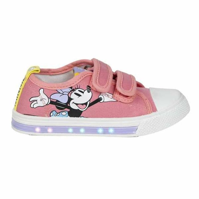 Zapatilla loneta suela pvc con luces algodón minnie talla t028 0 Zapatilla loneta suela pvc con luces algodón minnie talla t028 0