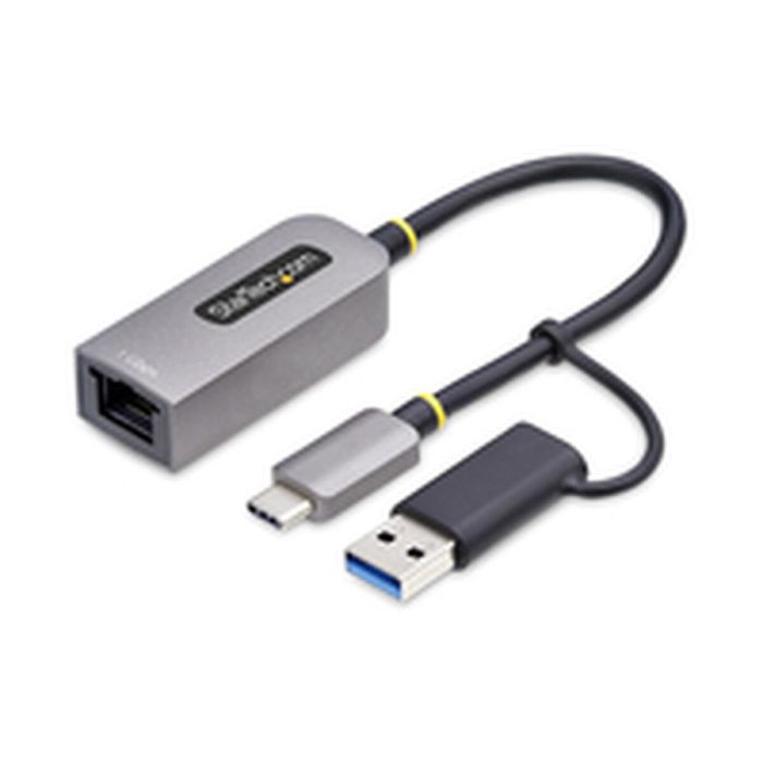 Cable USB Startech C21GA-USB-ETHERNET Gris 20 Cable USB Startech C21GA-USB-ETHERNET Gris 20