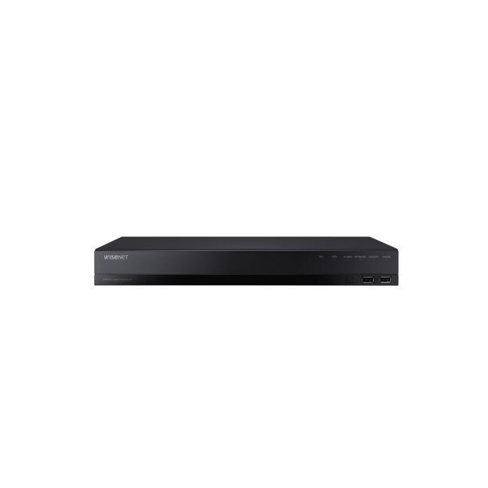Hanwha Grabador de vídeo DVR 16 canales 5en1 HDMI/VGA H.265 coaxial 2HDD Wisenet Hanwha Grabador de vídeo DVR 16 canales 5en1 HDMI/VGA H.265 coaxial 2HDD Wisenet