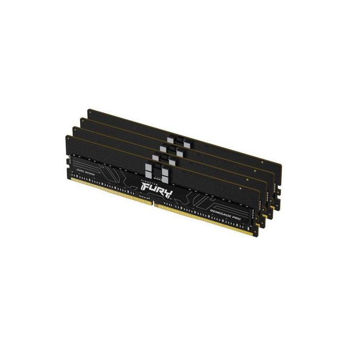 Kingston Technology FURY Renegade Pro módulo de memoria 128 GB 4 x 32 GB DDR5 6000 MHz ECC Kingston Technology FURY Renegade Pro módulo de memoria 128 GB 4 x 32 GB DDR5 6000 MHz ECC