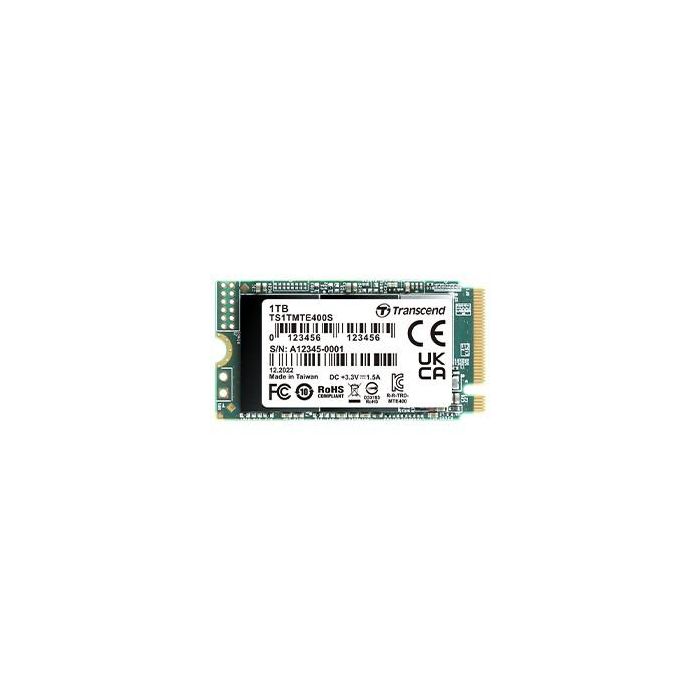 Transcend SSD 1TB M.2 2242 PCIe Gen3x4 NVMe 3D TLC DRAM-less