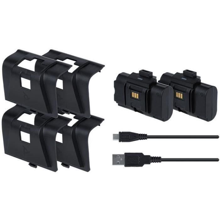 PDP Kit de carga y reproducción AUC0708056067175 para mando de Xbox One y Series X|S - Negro