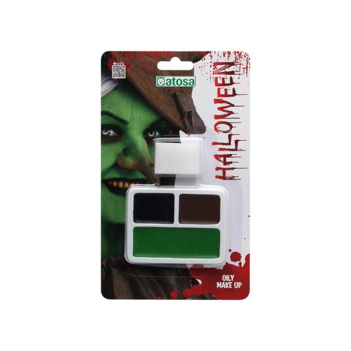 Maquillaje Halloween Bruja Tres Colores