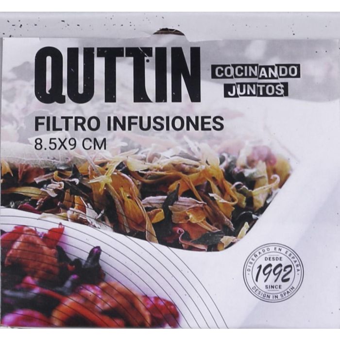 Quttin Filtro de Infusiones 8.5x9 cm (24 Unidades) 9