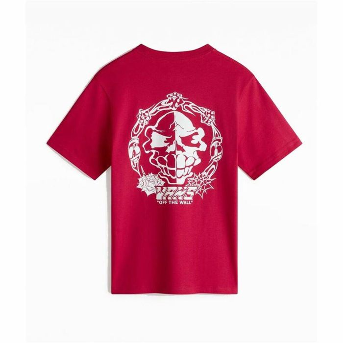 Camiseta de Manga Corta Infantil Vans Mister Sinister Ss Rojo Rojo Carmesí L 1