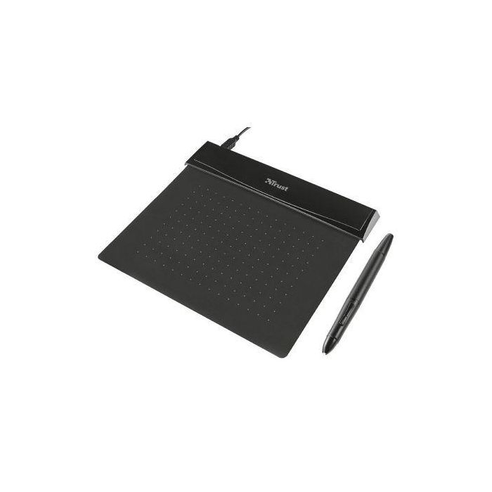 TABLETA DIGITALIZADORA DE DISEÑO FLEXIBLE TRUST FLEX DESIGN - 140x100MM - PARTE INFERIOR ANTIDESLIZANTE - LAPIZ ÓPTICO INALÁMBRICO 2 BOTONES 1 TABLETA DIGITALIZADORA DE DISEÑO FLEXIBLE TRUST FLEX DESIGN - 140x100MM - PARTE INFERIOR ANTIDESLIZANTE - LAPIZ ÓPTICO INALÁMBRICO 2 BOTONES 1