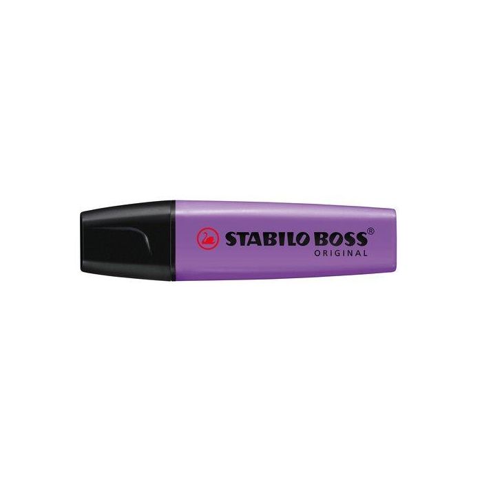 Marcador Fluor Stabilo Boss 70 Violeta (Lavanda) (Set de 10)