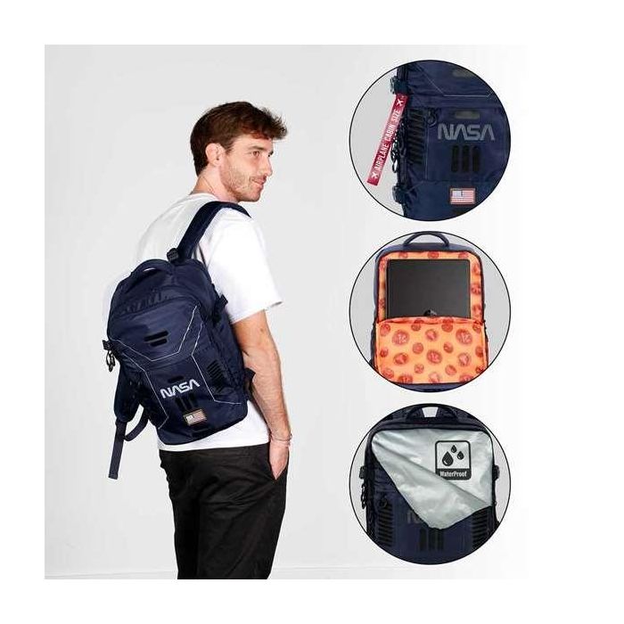 Karactermania Mochila Cabina Mercury Cabin NASA Spaceship Ligera Impermeable Compartimento Portátil 20x25x40 cm 8 Karactermania Mochila Cabina Mercury Cabin NASA Spaceship Ligera Impermeable Compartimento Portátil 20x25x40 cm 8