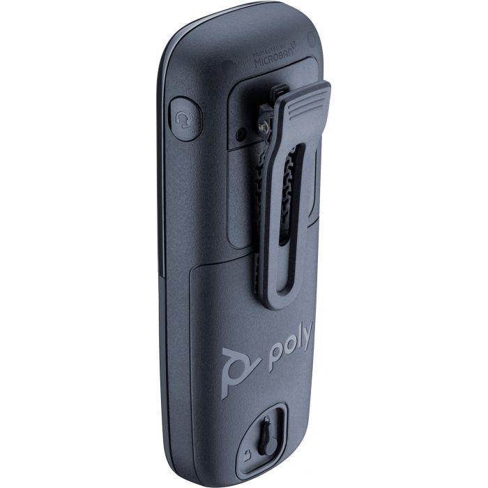 HP Poly Rove 30 DECT IP Mobilteil, Teléfono inalámbrico para oficina, Negro, pantalla 2.4", protección caídas 5