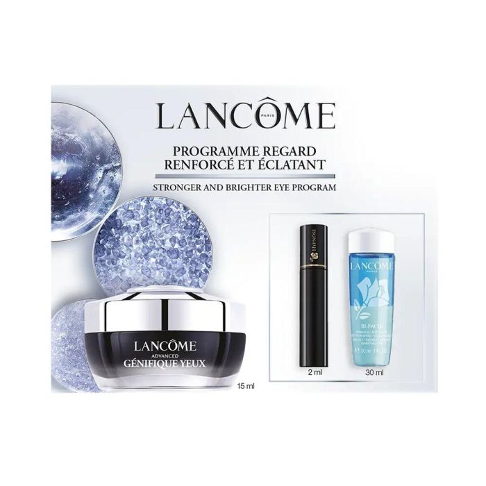 Lancôme Advanced Génifique Yeux Estuche Set Cosmética Facial Mujer Antifatiga 3 pz Crema Contorno Ojos 15ml, Desmaquillante 30ml, Máscara 2ml Lancôme Advanced Génifique Yeux Estuche Set Cosmética Facial Mujer Antifatiga 3 pz Crema Contorno Ojos 15ml, Desmaquillante 30ml, Máscara 2ml