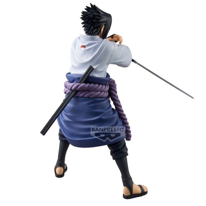 Banpresto Figura Naruto Shippuden Grandista Sasuke - PVC y ABS - BP89927P 3