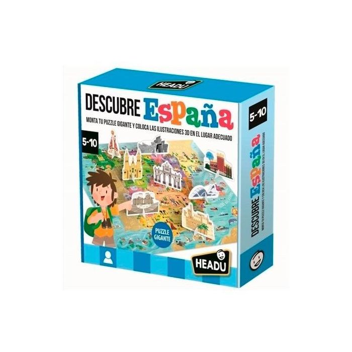 Headu Juego Educativo Descubre España S.E.M. 5-10 Años Headu Juego Educativo Descubre España S.E.M. 5-10 Años
