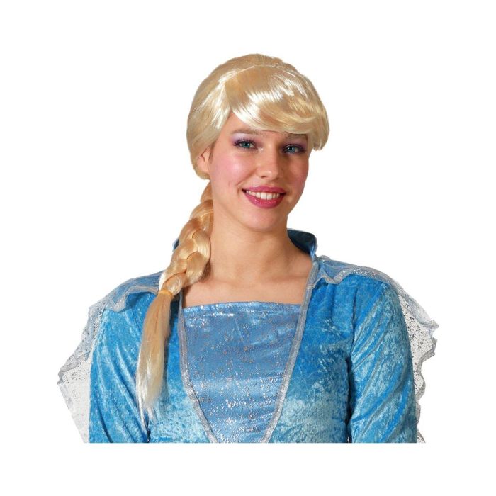 Peluca Trenza Rubia