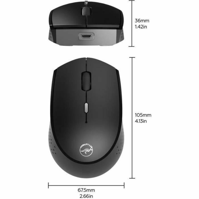 Ratón inalámbrico recargable - MOVILIDAD - USB-C 1