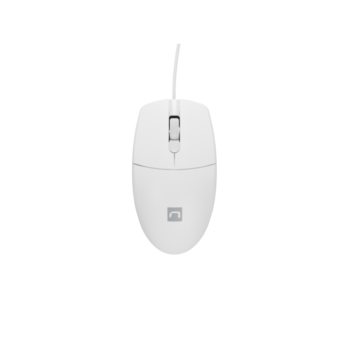 NATEC NMY-1988 Ratón Óptico USB Tipo A para Oficina con 3 Botones y Rueda de Desplazamiento