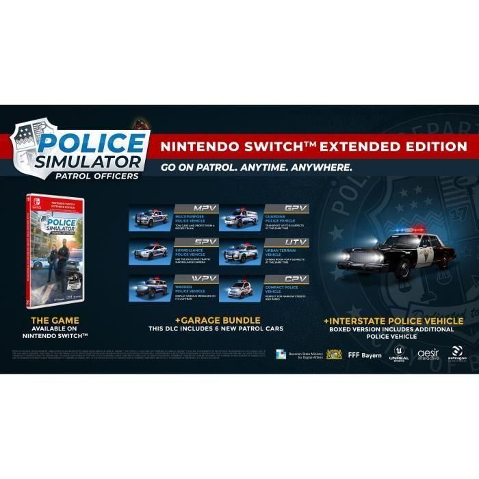 Microids 4041417861224 Police Simulator: Patrol Officers Juego Nintendo Switch Edición extendida 1 Microids 4041417861224 Police Simulator: Patrol Officers Juego Nintendo Switch Edición extendida 1
