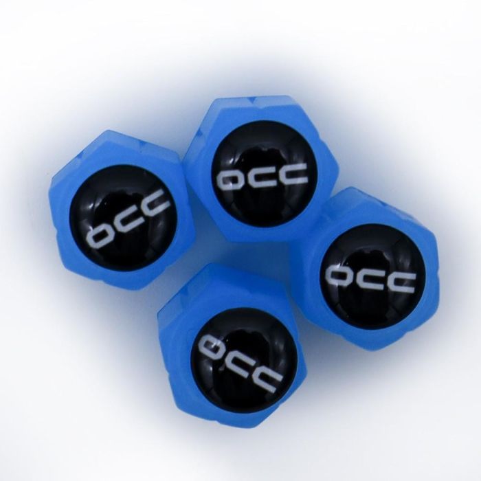 Occ Sport OCCLEV004 Tapones Válvula LED Azul Fluoresentes Universales Pack 4uds 5 Occ Sport OCCLEV004 Tapones Válvula LED Azul Fluoresentes Universales Pack 4uds 5
