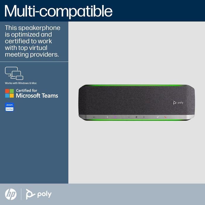Poly Poly Sync 60 Microsoft Teams Certified Speakerphone 2 Poly Poly Sync 60 Microsoft Teams Certified Speakerphone 2