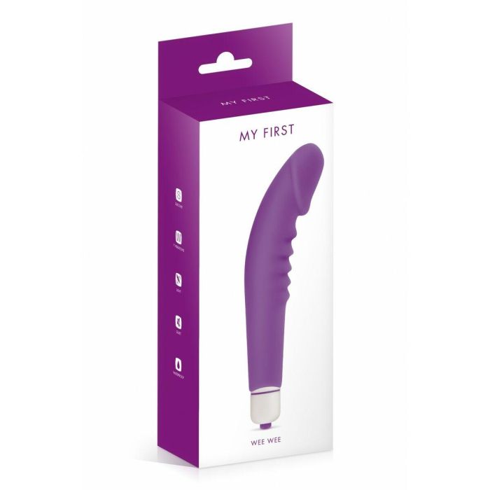 Vibrador My First Morado Silicona 1