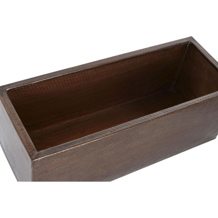 Set de Maceteros Home ESPRIT Dorado Aluminio 100 x 43 x 40 cm 4 Set de Maceteros Home ESPRIT Dorado Aluminio 100 x 43 x 40 cm 4