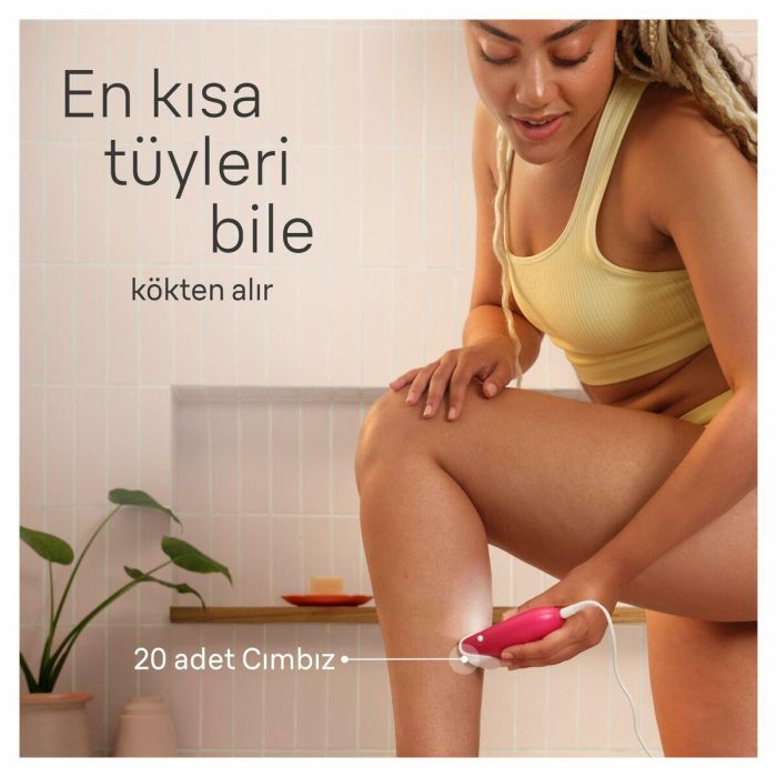 Braun Silk-épil 3 3-000 Depiladora 20 Pinzas MicroGrip Color Púrpura Blanco 10