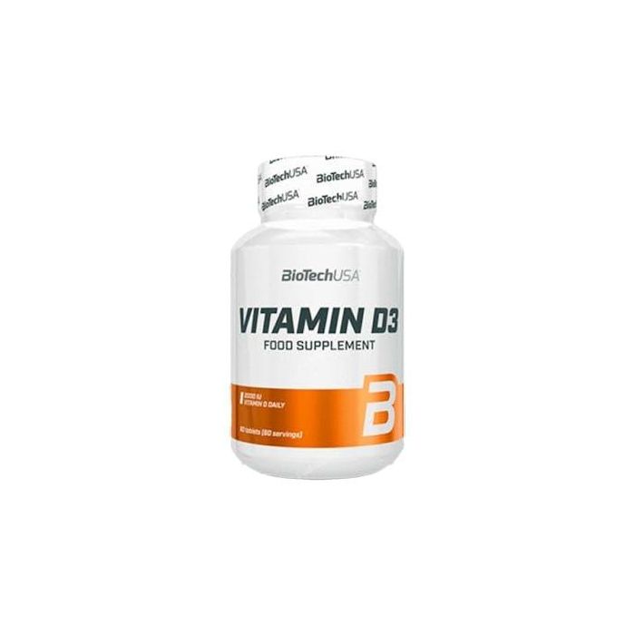 BIOTECHUSA Vitamina D3 50Mcg - 60 Comprimidos BIOTECHUSA Vitamina D3 50Mcg - 60 Comprimidos