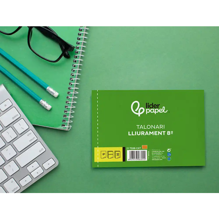 Liderpapel T228 Talonario Entregas Original y Copia Octavo Apaisado Texto en Catalán 155 x 105 mm 6 Liderpapel T228 Talonario Entregas Original y Copia Octavo Apaisado Texto en Catalán 155 x 105 mm 6