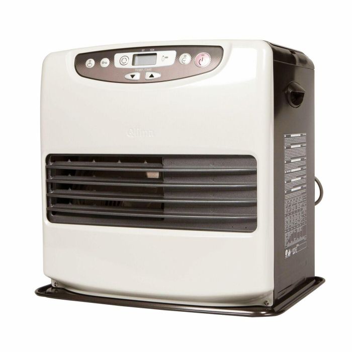 Qlima Estufa de Gasoleo Electrónica SRE 9046C2 - Hasta 54 m² - Depósito 9L - Silenciosa - Blanco y Negro 7