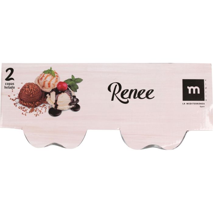 Set 2 Copas Helado Renee Md - La Mediterranea (6 Cajas) 5 Set 2 Copas Helado Renee Md - La Mediterranea (6 Cajas) 5