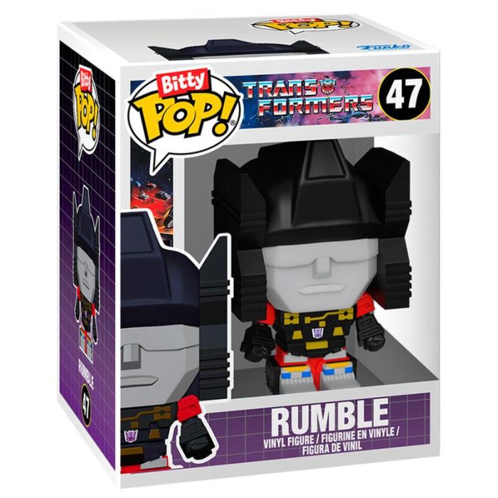 Figura Bitty Bots Transformers Soundwave with Rumble 3