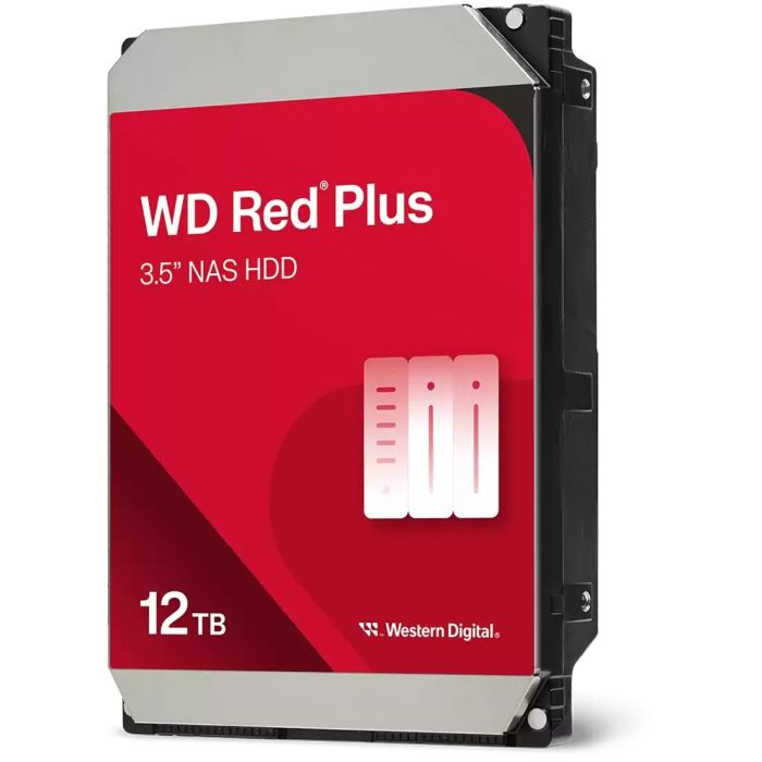 Western Digital WD120EFGX Red Plus 12TB SATA III 6Gb/s 3.5" HDD 7200 RPM para NAS