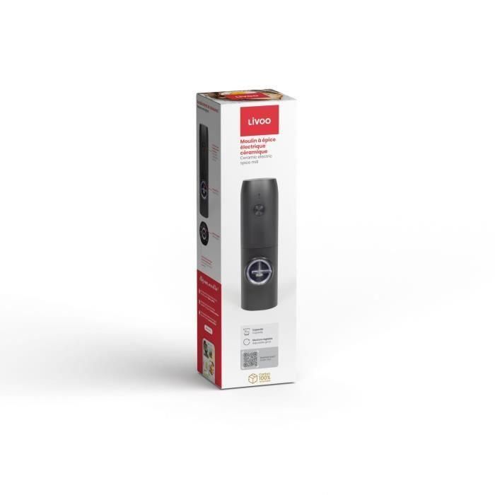 Livoo GS160 Molinillo de especias eléctrico de cerámica 4 Livoo GS160 Molinillo de especias eléctrico de cerámica 4